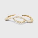 Jany Marcelle Yellow Gold Riviere Bangle #2