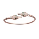 Orlov Caresse de Croco Double Head Flex Diamond Bracelet - Rose Gold CCC-BF2RL