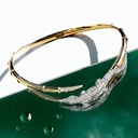 Orlov Caresse de Croco Full Pave Diamond Choker - Yellow Gold CCC-OBOYFM