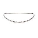 Orlov Caresse de Croco Light Pave Diamond Necklace - White Gold CCC-NLIWLM