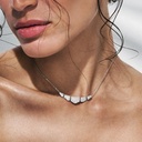 Orlov Skin 5 Elements Light Pavé Diamond Necklace - White Gold CSK-P5EWLM #2