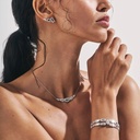 Orlov Skin 5 Elements Light Pavé Diamond Necklace - White Gold CSK-P5EWLM #3