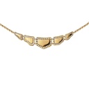 Orlov Skin 5 Elements Light Pavé Diamond Necklace - Yellow Gold CSK-P5EYLM
