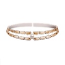 Orlov Skin Double Row Light Pavé Diamond Choker - Rose Gold CSK-O2RRLM07