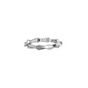 Orlov Spike 1 Row Full Pave Diamond Band - White Gold