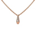 Orlov Spike One Full Pave Diamond Pendant - Rose Gold CSP-P1E_FM-RG
