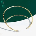 Orlov Spike Open Light Pave Diamond Choker - Yellow Gold CSP-O1RYLM1.4