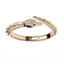 Orlov Spike Signature Croco Full Pave Diamond Bracelet - Yellow Gold CSP-BSHYF