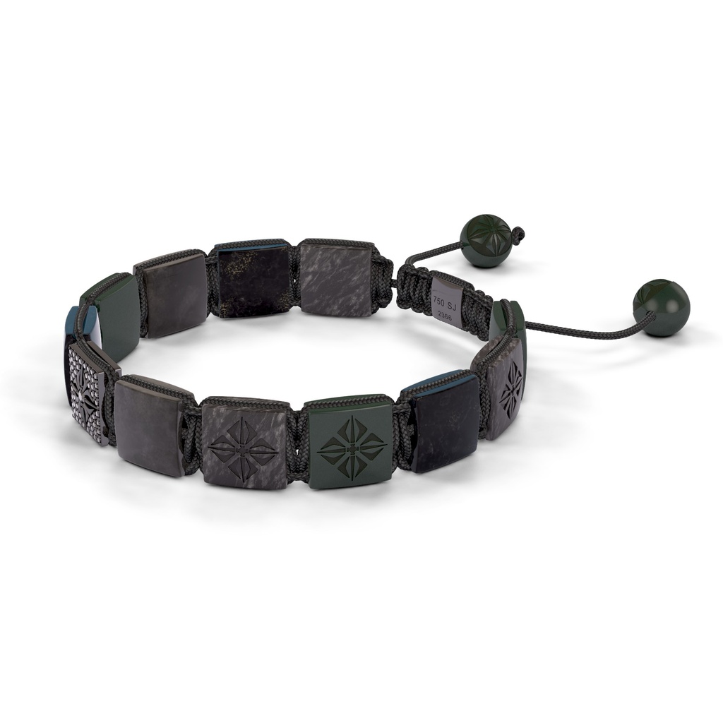 Shamballa Jewels 10mm Shamballa Lock Bracelet (Right View)