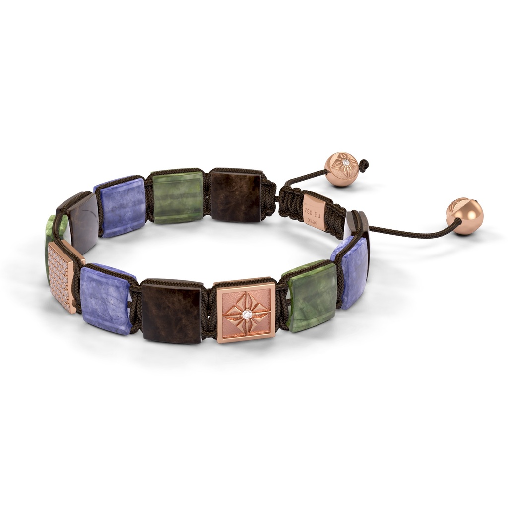 Shamballa Jewels 10mm Shamballa Lock Bracelet (Right View)