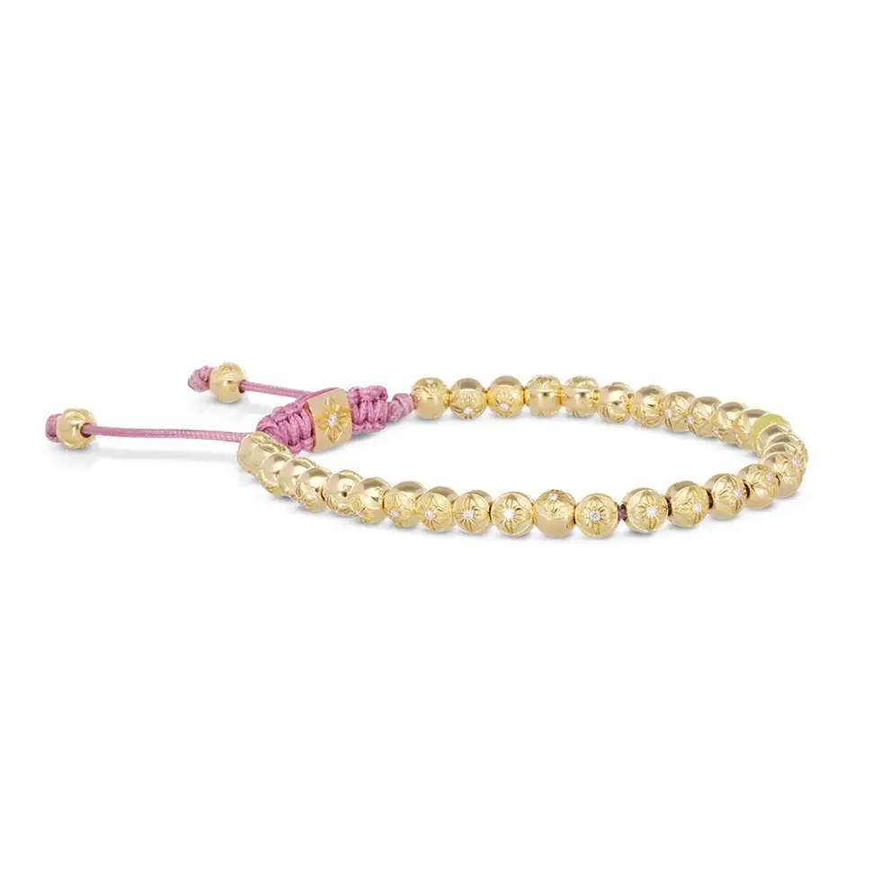 Shamballa Jewels 4mm Shamballa Non-Braided Bracelet D227181 #2
