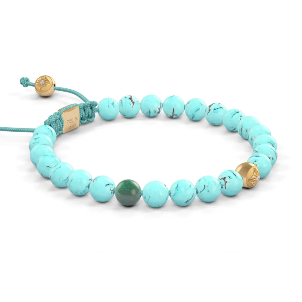 Shamballa Jewels 6mm Non-Braided Shamballa Bracelet D226765 #3
