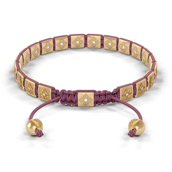 Shamballa Jewels 6mm Shamballa Lock Bracelet D227367 #2