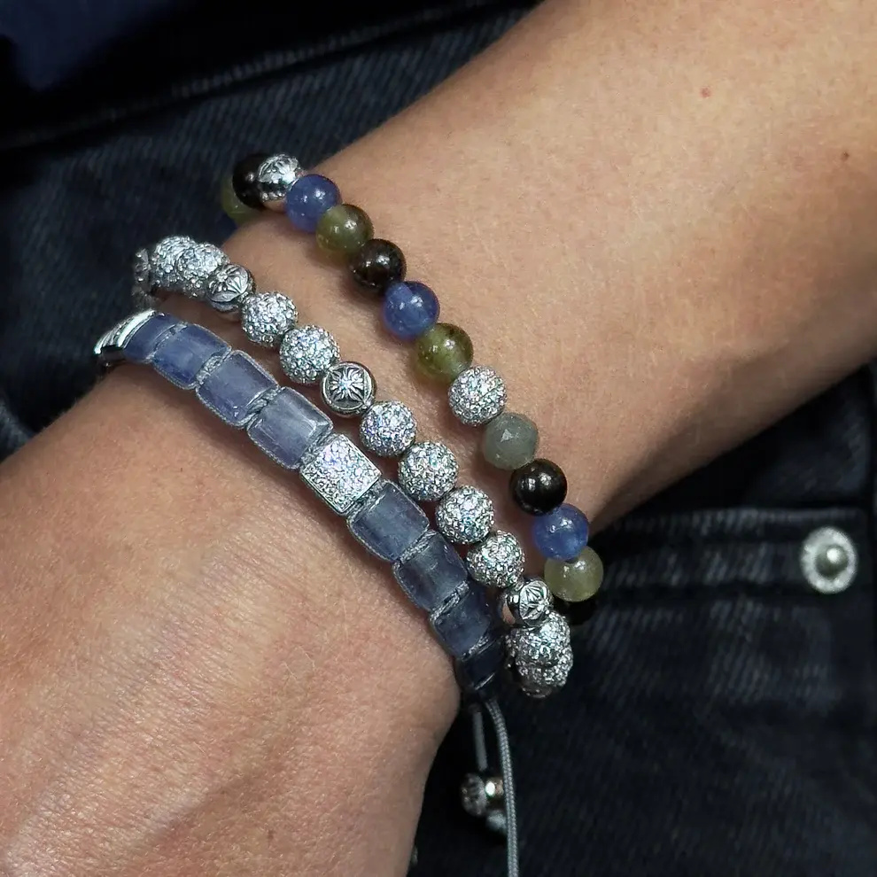 Shamballa Jewels 6mm Shamballa Lock Bracelet D219568 #4