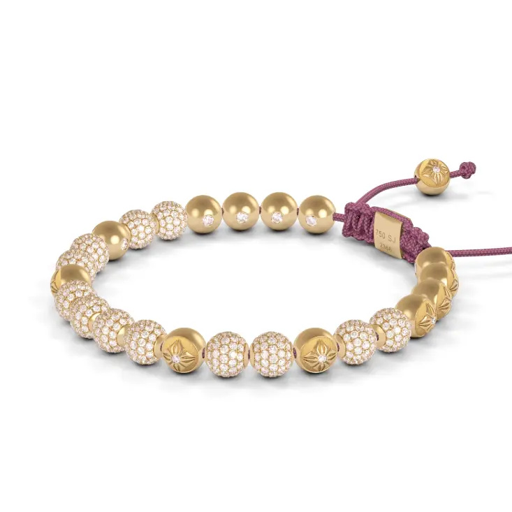 Shamballa Jewels 6mm Shamballa Non-Braided Bracelet D227068 #3
