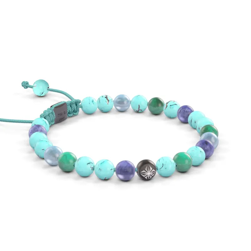 Shamballa Jewels 6mm Shamballa Non-Braided Bracelet D226243 #4