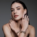 Marceline Akasha Bracelet With Pave On Band B024AYPG-ECM #2