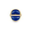 Marceline Amrita Round Ring In Lapis Lazuli Amrita Round Ring In Lapis Lazuli