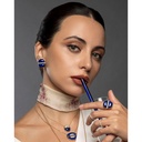 Marceline Amrita Round Ring In Lapis Lazuli Amrita Round Ring In Lapis Lazuli #2