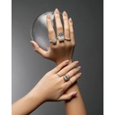 Marceline Amrita Small Round Ring In Full Diamonds Amrita Small Round Ring In Full Diamonds #2