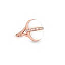 Marceline Amrita Small Round Ring In White Ceramic Amrita Small Round Ring In White Ceramic #4