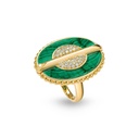 Marceline As Above So Below Ring In Malachite As Above So Below Ring In Malachite #2