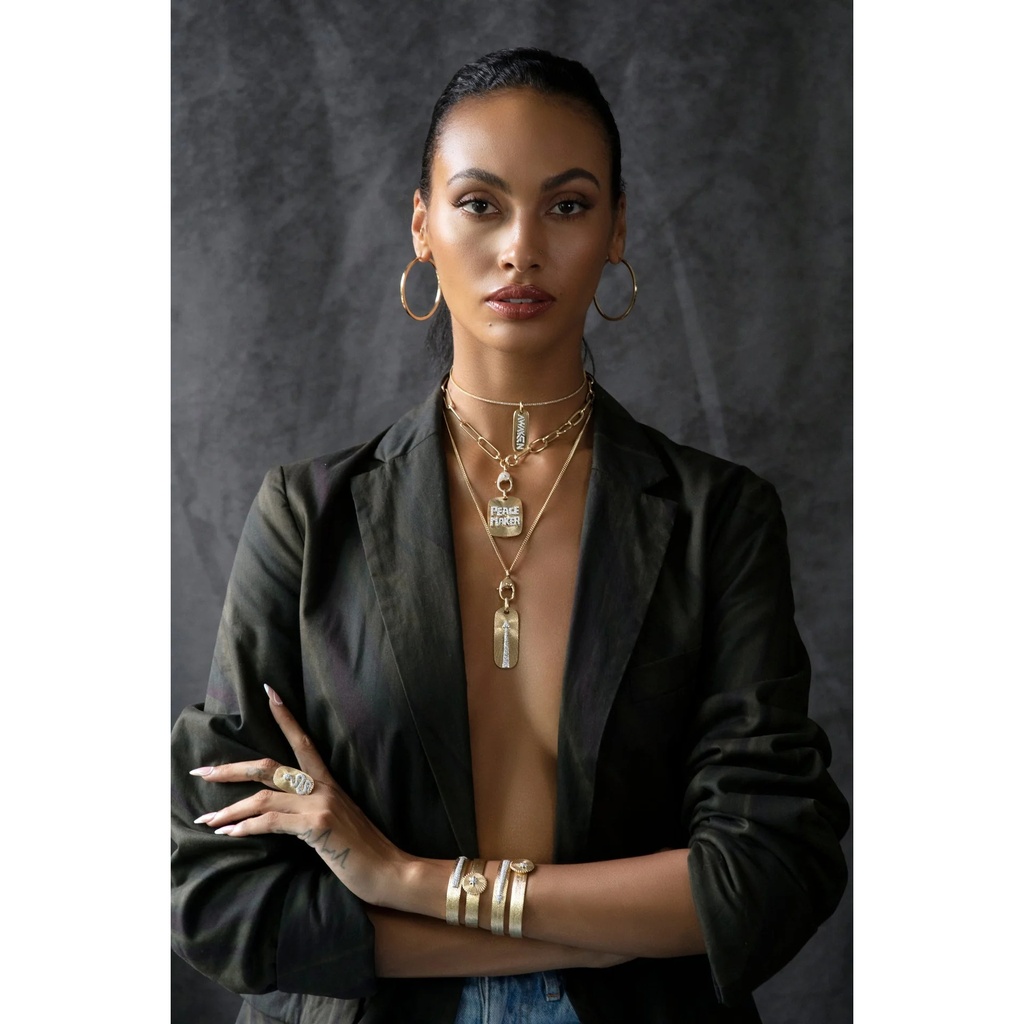 Marceline Awaken Diamond Arrow Necklace P051CYWG/A8851/CH #2