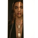 Marceline Awaken Full Diamond Arrow Necklace P051AYWG/A8851/CH #2