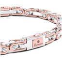 Zancan Bracciale Zancan In Oro 18Kt E Diamanti Con Targa Centrale EB868 #2
