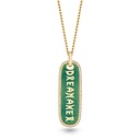 Marceline Dreamaker Enamel Necklace P064AGEYG-MR/CH