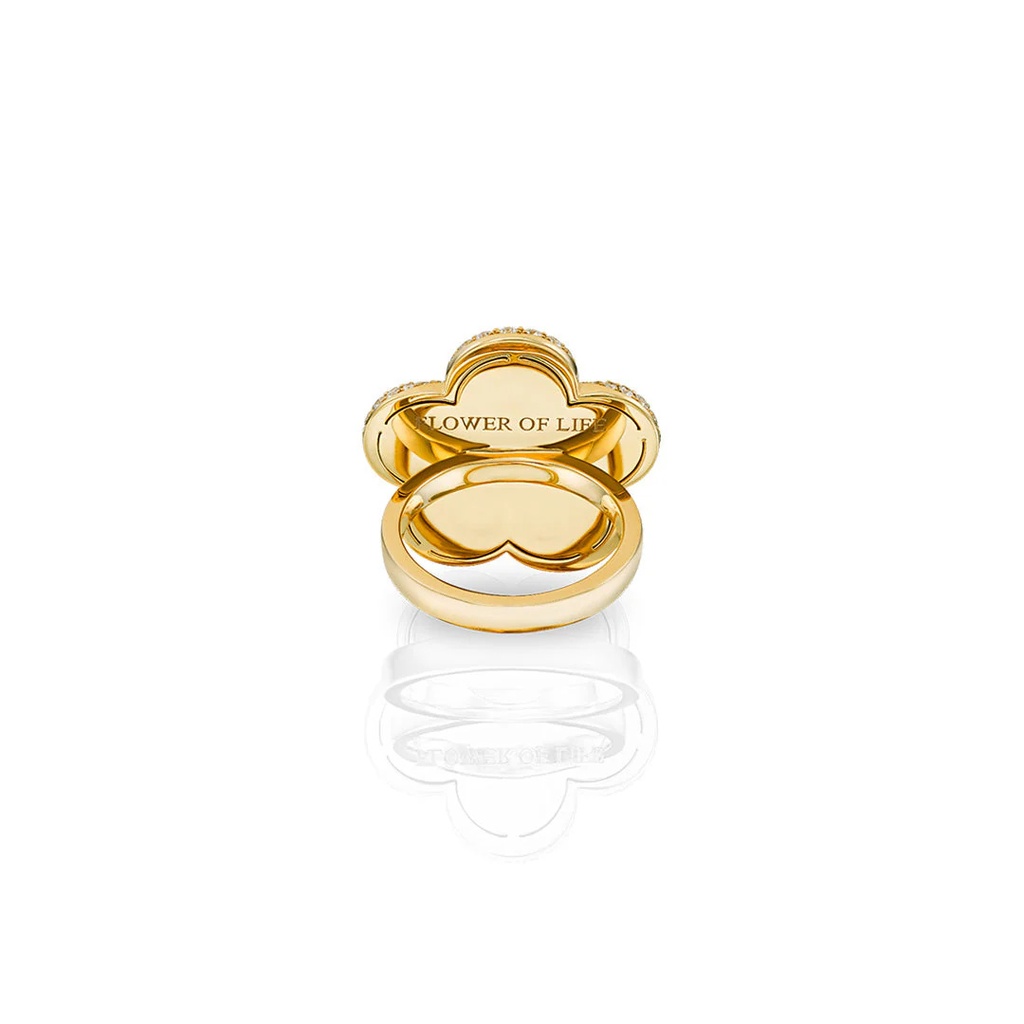 Marceline Flower Of Life Rings R070AYG-MR #3