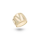 Marceline Full Diamond Divine Play Ring R041BYG-MR48