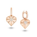 Marceline Heart Of The World Earrings E025AYG-MR #3