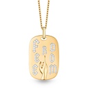 Marceline Large Shine Freedom Necklace P057CYWG/CH021YG70