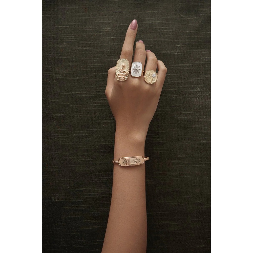 Marceline Love Frequency Star Diamond Ring R042BYWG-MR48 #3