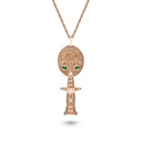 Marceline Mother Moon Goddess Necklace P055APG-MR/CH