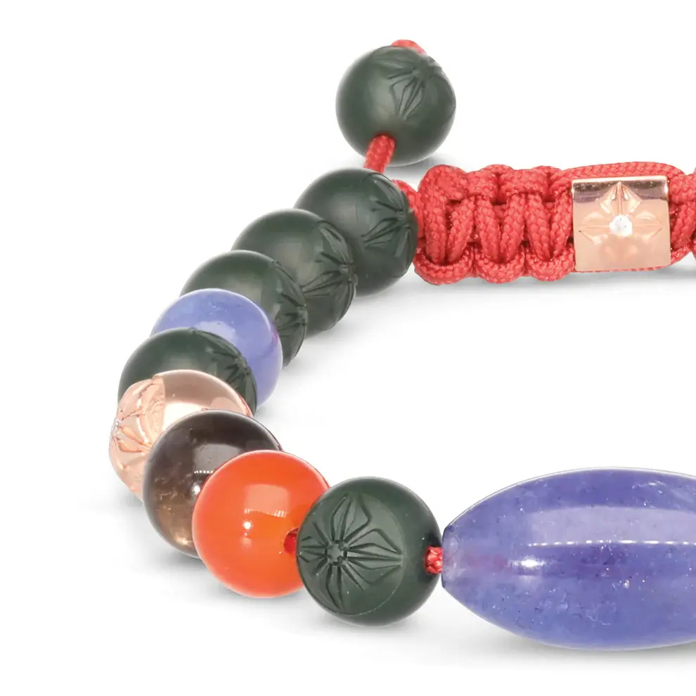 Shamballa Jewels Multisize Non-Braided Shamballa Bracelet D227670 #2
