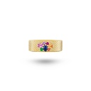 Marceline Pleiades Rainbow Ring R060BMSYG-MR48