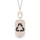 Marceline Recycle Necklace P059BWG-MR/CH017