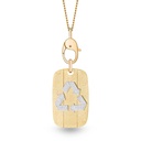 Marceline Recycle Necklace P059AYWG-MR/CH017
