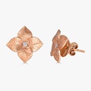 Piranesi Rose Gold Oro Fiore Small Flower Earrings E5181-RG #2