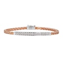 Piranesi Rose Gold Oro Woven Bracelet B4487WD-RG