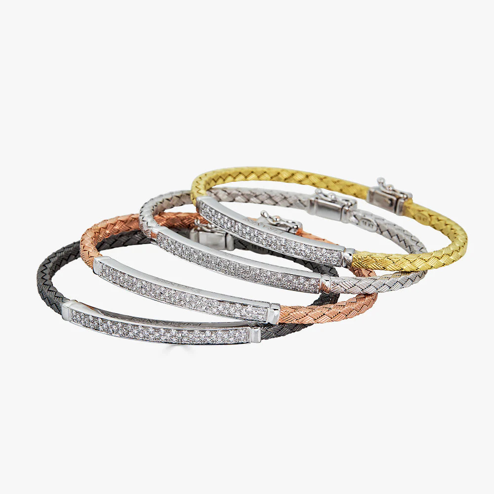 Piranesi Rose Gold Oro Woven Bracelet B4487WD-RG #2