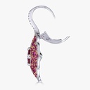 Piranesi Rose Gold Pasha Drop Earrings - Ruby E5132ROV-RWG #4