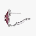 Piranesi Rose Gold Pasha Stud Earrings E5136RCUEM-WRG #4