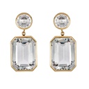 Piranesi Rose Gold Pietra Drop Earrings - White Topaz E4634-WT