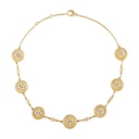 Marceline Seven Sister Full Diamond Necklace AN033AYG-MR