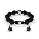 Shamballa Jewels White Gold & Cermaic10mm Bead Braided Bracelet D234733 #2