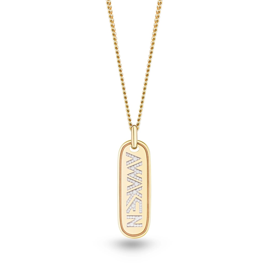 Marceline Small Diamond Awaken Necklace P049CYWG-MR/CH