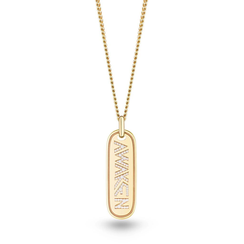 Marceline Small Diamond Awaken Necklace P049CYPG-MR/CH